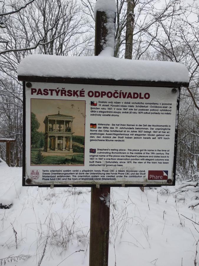 Apartmán Friedrichsruh Marianske Lazne Exterior foto