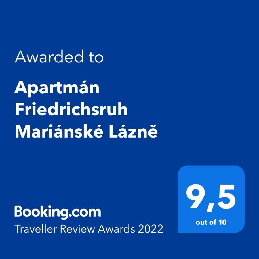 Apartmán Friedrichsruh Marianske Lazne Exterior foto